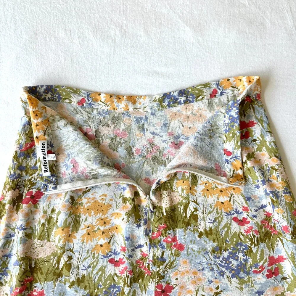 Reformation Bea Midi Skirt - Picture 6 of 9